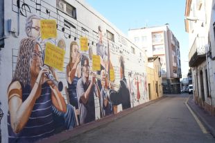 Cassà de la Selva celebra la tradició musical amb un nou mural
