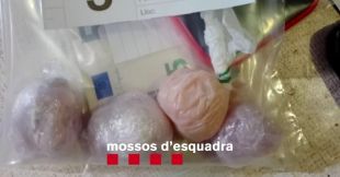 Detingut un home a Vidreres per traficar amb cocaïna