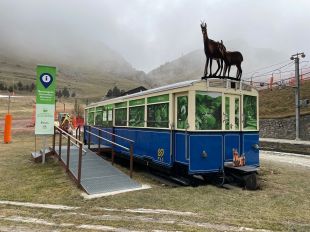 La Vall de Núria obre un punt d'informació a l'arribada del Cremallera