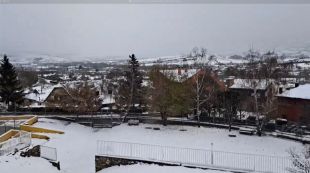 La nevada deixa fins a 14 centímetres a Puigcerdà