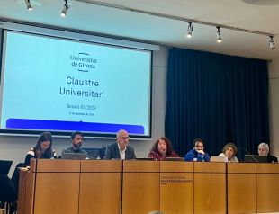 El Claustre de la UdG aprova l'informe anual del rector amb 58 dels 76 vots emesos