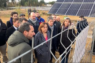 Sílvia Paneque: ''El parc solar de Vidreres és el primer de molts''