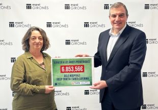 L'Espai Gironès recull 6.853 euros per al Trueta i el Santa Caterina