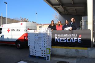 Nestlé dona de 13.000 càpsules de cafè a la Creu Roja per al Pla de Fred a Girona