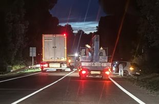 Un conductor drogat provoca un accident amb un ferit a la C-66 a Forallac