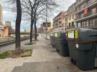 Activen progressivament els contenidors intel·ligents a tres barris més de Girona