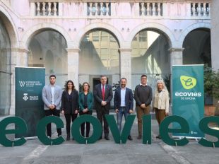 El Consorci de Vies Verdes presenta la nova marca ''Ecovies de Girona'' i nous logotips