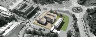 Cedeix el sostre d'un despatx de la seu administrativa de la facultat de Turisme de la UdG
