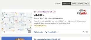 Creix la venda de pisos ocupats a la demarcació de Girona