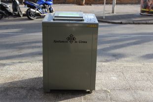 Girona permet la recollida diària del tèxtil sanitari amb el sistema de contenidors intel·ligents