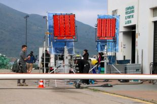 Expectació a Port de la Selva pel rodatge d'un 'thriller' amb Marion Cotillard de protagonista