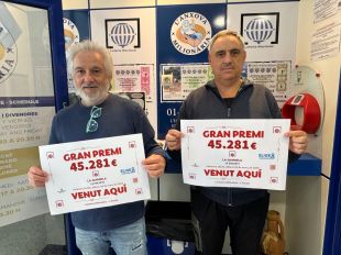 L'Anxova Milionària de l'Escala reparteix 93.000 euros amb dues quinieles