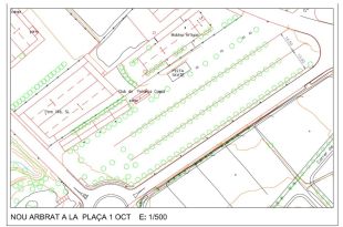 Cassà inicia la plantació de cinquanta arbres al Parc U d’Octubre