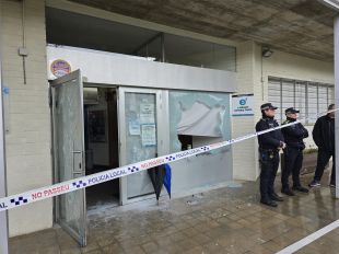 Una ocupació fallida a la Font de la Pólvora acaba amb aldarulls i destrosses a Girona