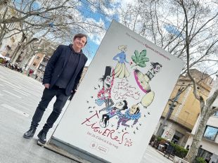 Ignasi Blanch, autor del cartell de les Fires de la Santa Creu de Figueres 2025
