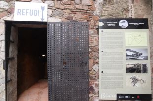 Blanes museïtza un refugi de la Guerra Civil