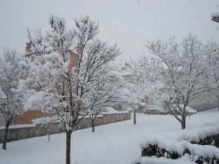 El Servei Meterològic de Catalunya preveu per avui noves nevades febles a terres gironines