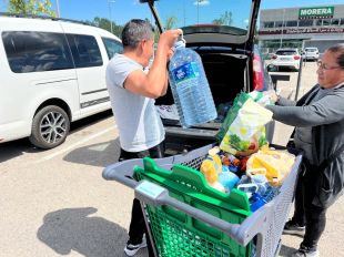Una dona de Banyoles: ''Volia comprar menjar calent perquè no podré cuinar i ja s'ha esgotat''