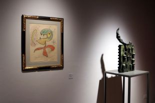 Miró, Tàpies i Guinovart, entre els artistes que s'exposen al Museu d'Art de Girona