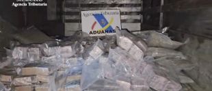 Dos detinguts amb més de 270 quilos de droga quan intentaven creuar la frontera
