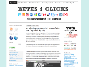 El bloc gironí 'Betes i Clicks' guanyador dels premis Blocs Catalunya 2011