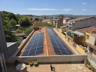 La Bisbal completa la instal·lació de panells solars al geriàtric Zoilo Feliu
