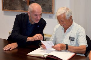 La UdG i Josep Pascual signen un conveni per difondre més de 60 anys de dades ambientals