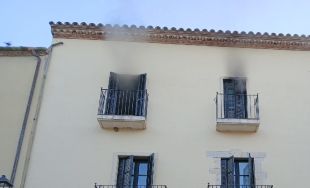 Dos ferits en l'incendi dins un habitatge de Peralada