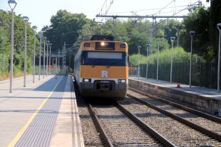 Interrompuda la circulació entre Caldes de Malavella i Girona per un possible despreniment sobre la via