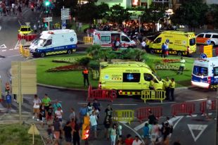 Blanes reforça la seguretat durant el Concurs de Focs d'Artifici amb dos hospitals de campanya