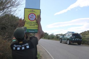 Tanquen per segon cop en una setmana el Cap de Creus i l'Albera pel risc d'incendi