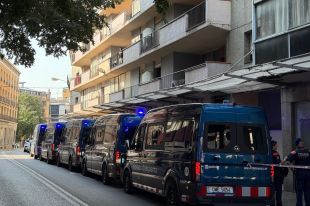 Dos detinguts per possessió de marihuana en el desallotjament del bloc ocupat de Girona 