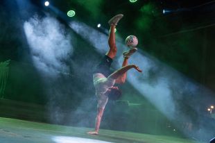 Joan Sitjar, guanyador del concurs de talents juvenils 'Tu de què vas!' de Platja d'Aro
