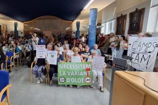 Olot rebutja la moció de Salvem les Valls que demanava aturar el projecte de la variant