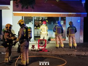 S'incendia una fleca de Girona durant la nit