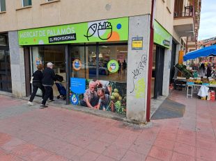 Palamós obre ''El Provisional'', el mercat alternatiu durant les obres del Municipal