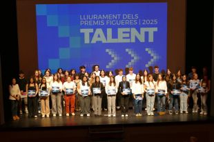 Els Premis Figueres Talent distingeixen 41 alumnes per la seva excel·lència acadèmica
