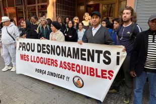 Ajornen pel 20 de novembre el desnonament d'una família amb quatre menors a Salt