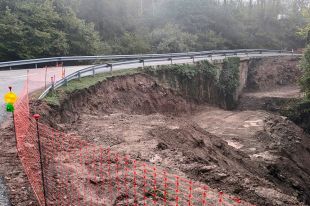 Comencen les obres del nou tram de via verda entre Sant Joan de les Abadesses i la Vall de Bianya