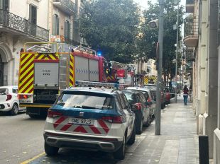 S'esfondra parcialment un habitatge al carrer Nou de Figueres