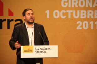 Junqueras recepta sacrifici i invoca l'exemple d'Heribert Barrera per aconseguir la independència