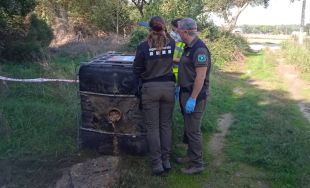 Denunciats per abandonar contenidors amb milers de litres de residus tòxics a Llagostera