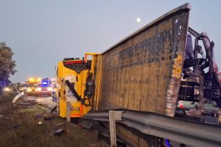 El conductor implicat en l'accident a l'AP-7 a Maçanet de la Selva va donar positiu en cocaïna