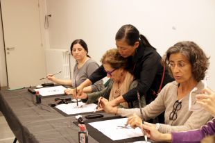 Girona celebra el Shodo Matsuri, el festival dedicat a la cal·ligrafia japonesa