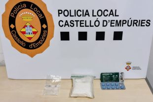 Detingut a Empuriabrava amb 80 grams de ketamina durant un conflicte de parella