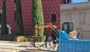 Una excavadora deixa el 75% de Figueres sense subministrament elèctric