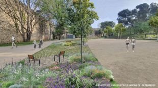Girona adapta el projecte dels jardins de les Pedreres per protegir el patrimoni i millorar l’accessibilitat