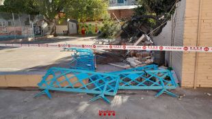 El vent supera els 144 km/h a l’Empordà i provoca 26 sortides dels Bombers