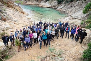 Tossa homenatja el biòleg Kike Ballesteros amb un passeig a la Mar Menuda