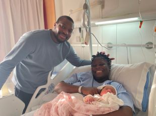 L'Alda Joana és la primera nadó de Girona del 2026, nascuda a Salt